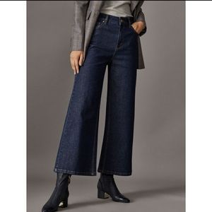 Massimo Dutti wide leg denim